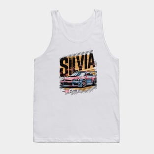 Silvia S15 Vintage Car Tank Top